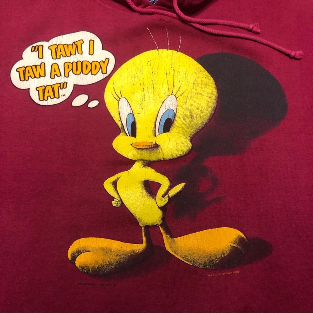 90s Tweety Bird Hoodie